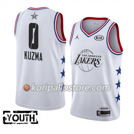 Los Angeles Lakers Kyle Kuzma 0 2019 All Star Jordan Brand Valkoinen Lasten Pelipaidat Swingman